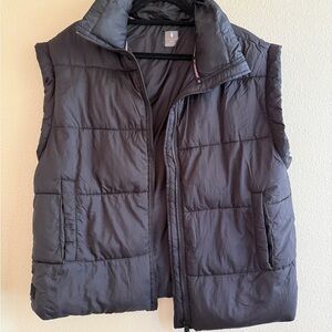 Free People Women’s Black Puffer Vest